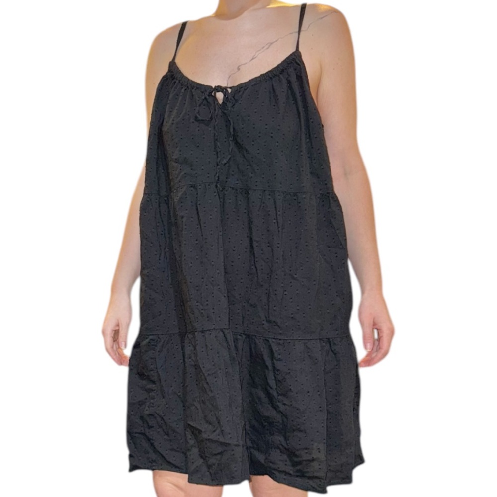 Black Flowy Dress